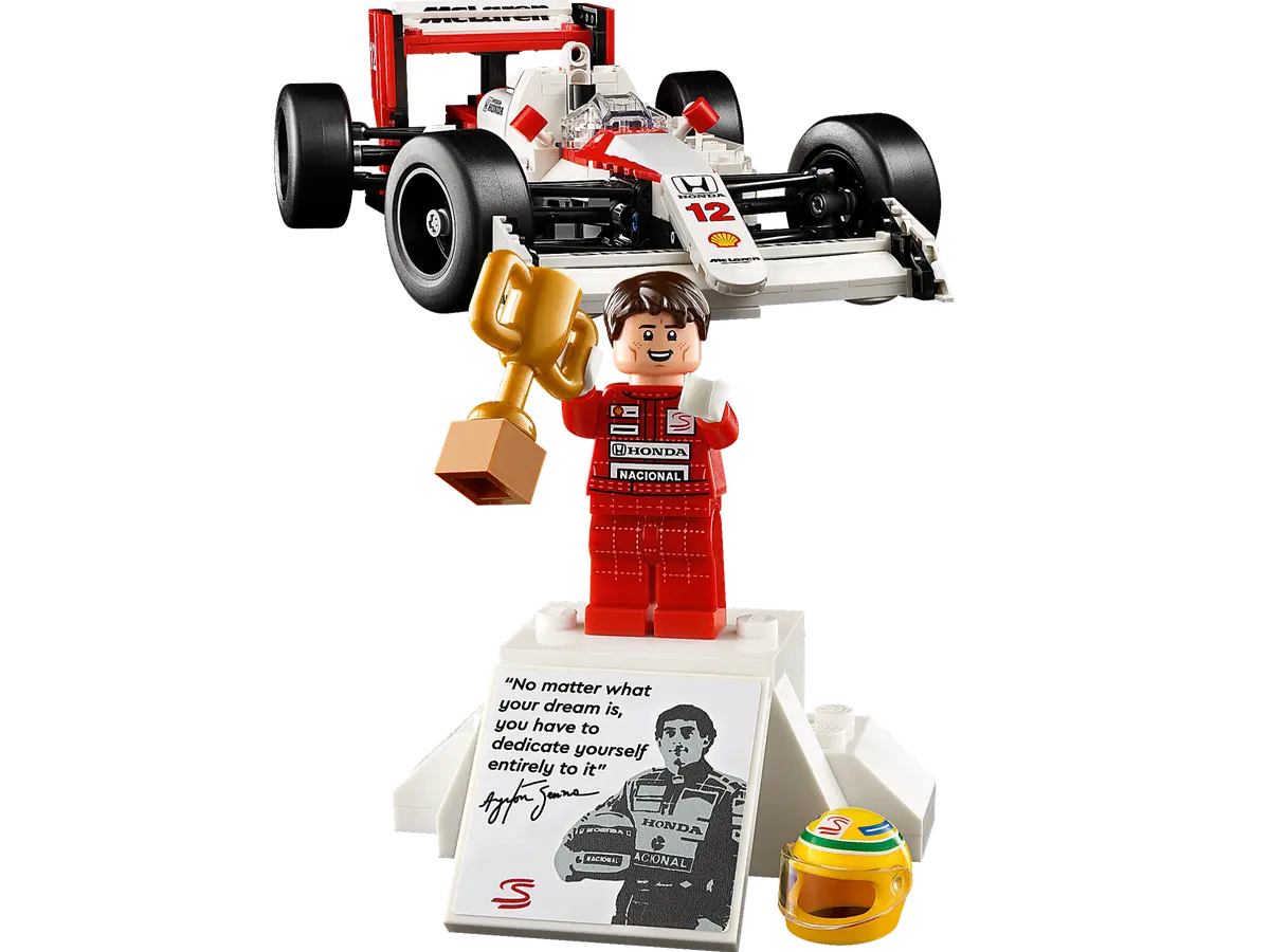 U10330 - McLaren MP4/4 & Ayrton Senna (Pre-Built)