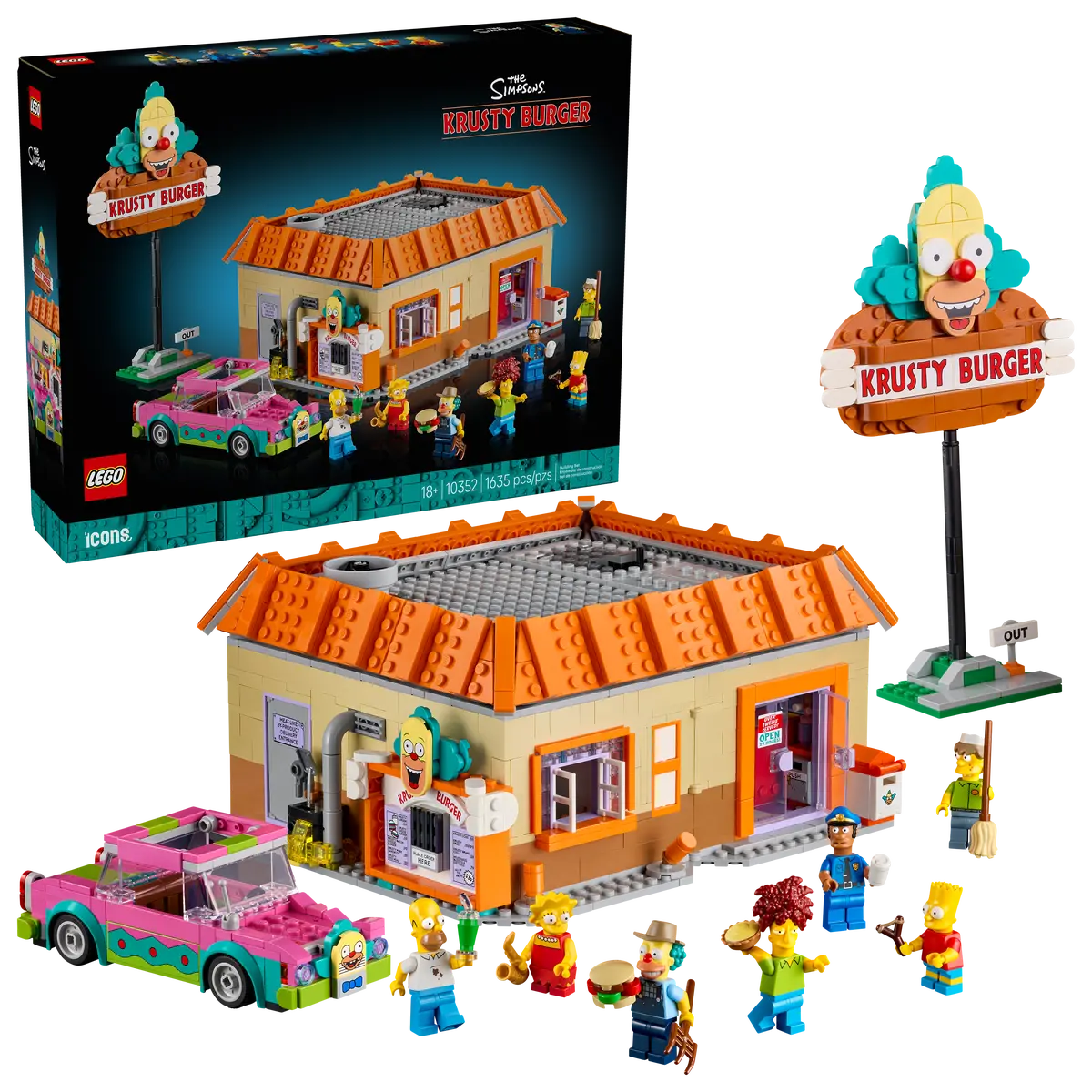10352 - The Simpsons; Krusty Burger - ND