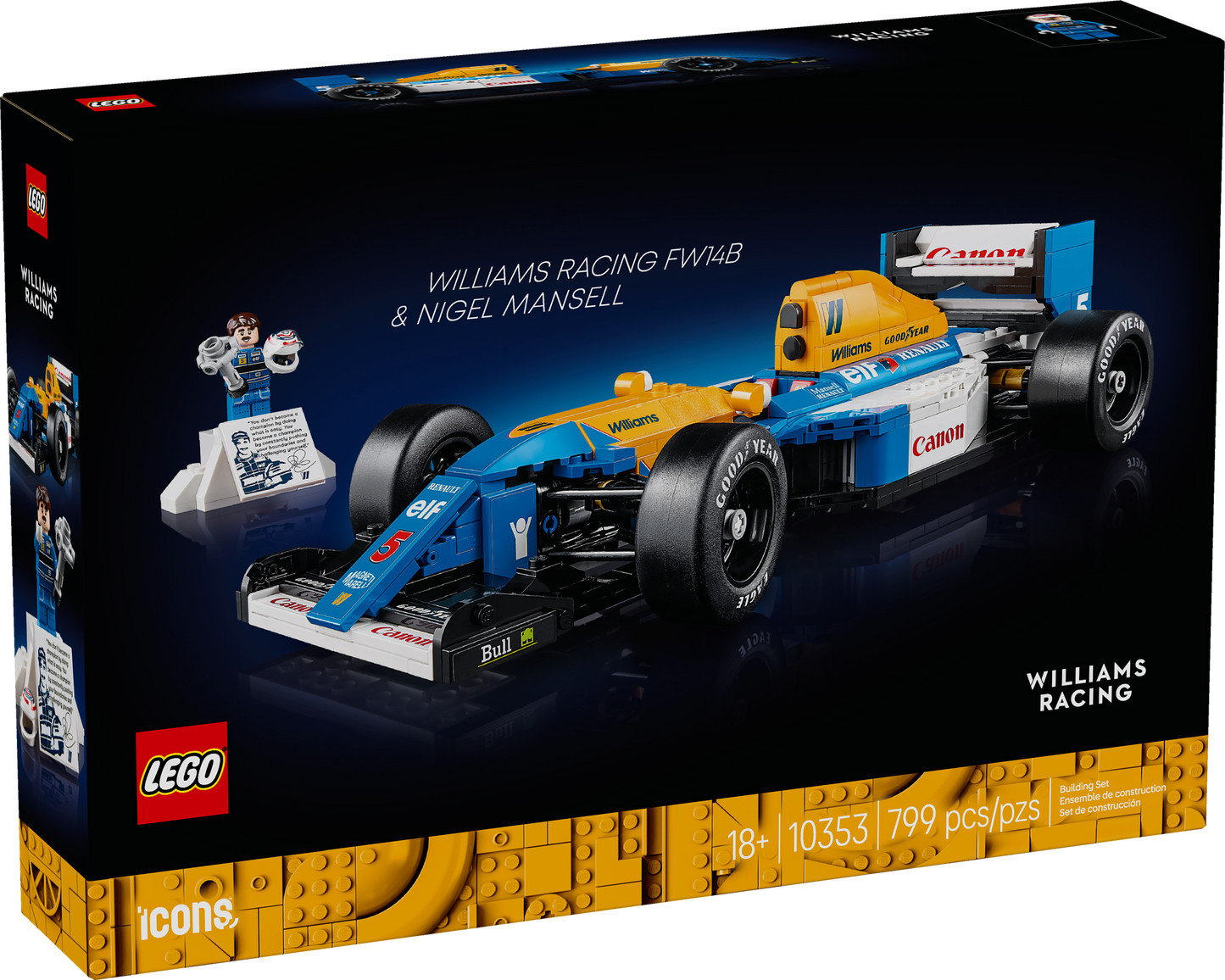 10353 - Williams Racing FW14B & Nigel Mansell - ND