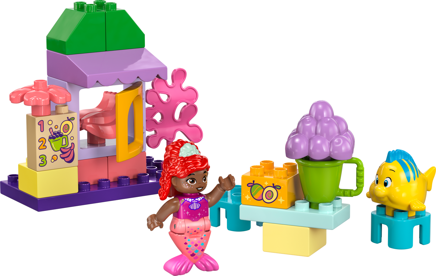 10420 - Ariel and Flounder's Café Stand