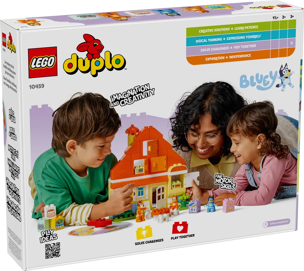 10459 - Bluey's Family House with Memory Game - ND