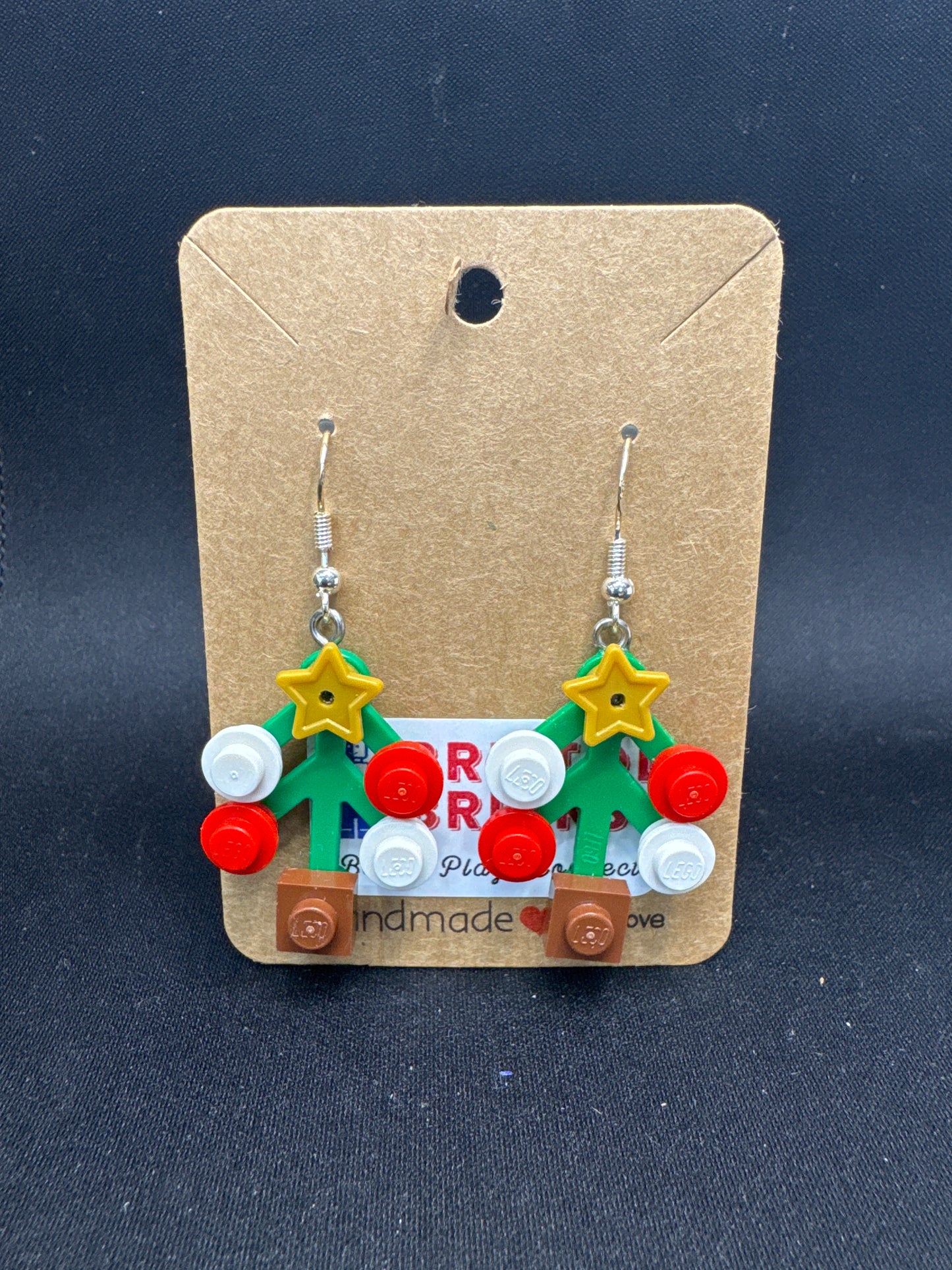A092 - Small Christmas Tree Earrings