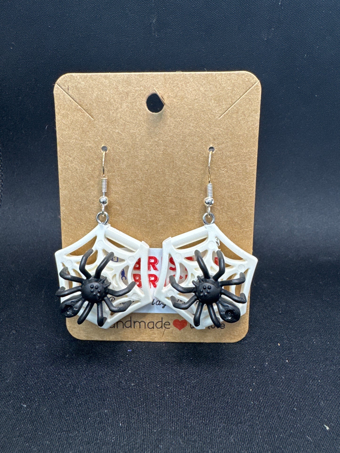 A161 - Small Spiderweb Earrings
