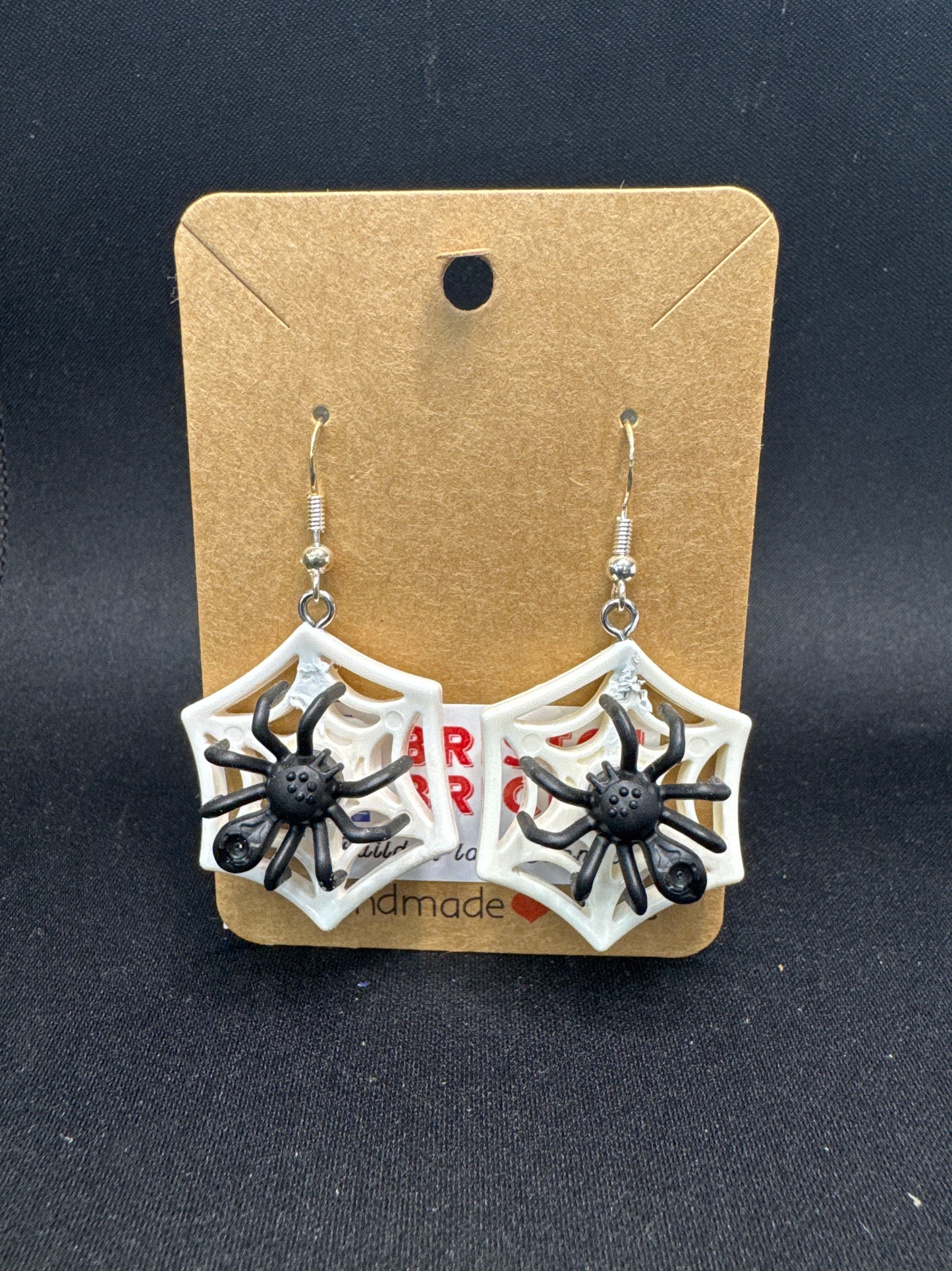 A161 - Small Spiderweb Earrings
