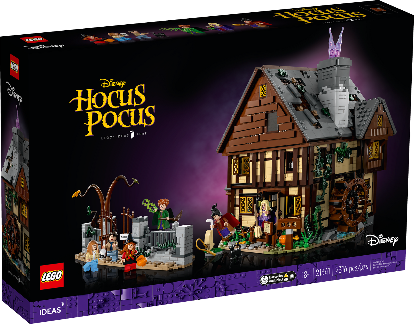 21341 - Disney Hocus Pocus: The Sanderson Sisters’ Cottage - ND