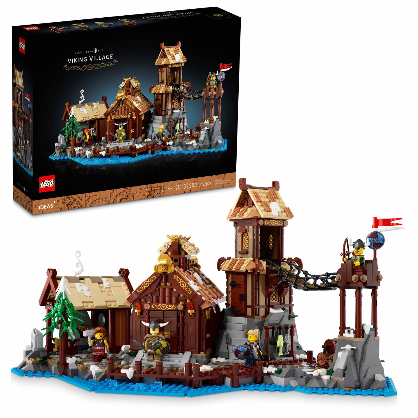 U21343 - Viking Village (Pre-Built)