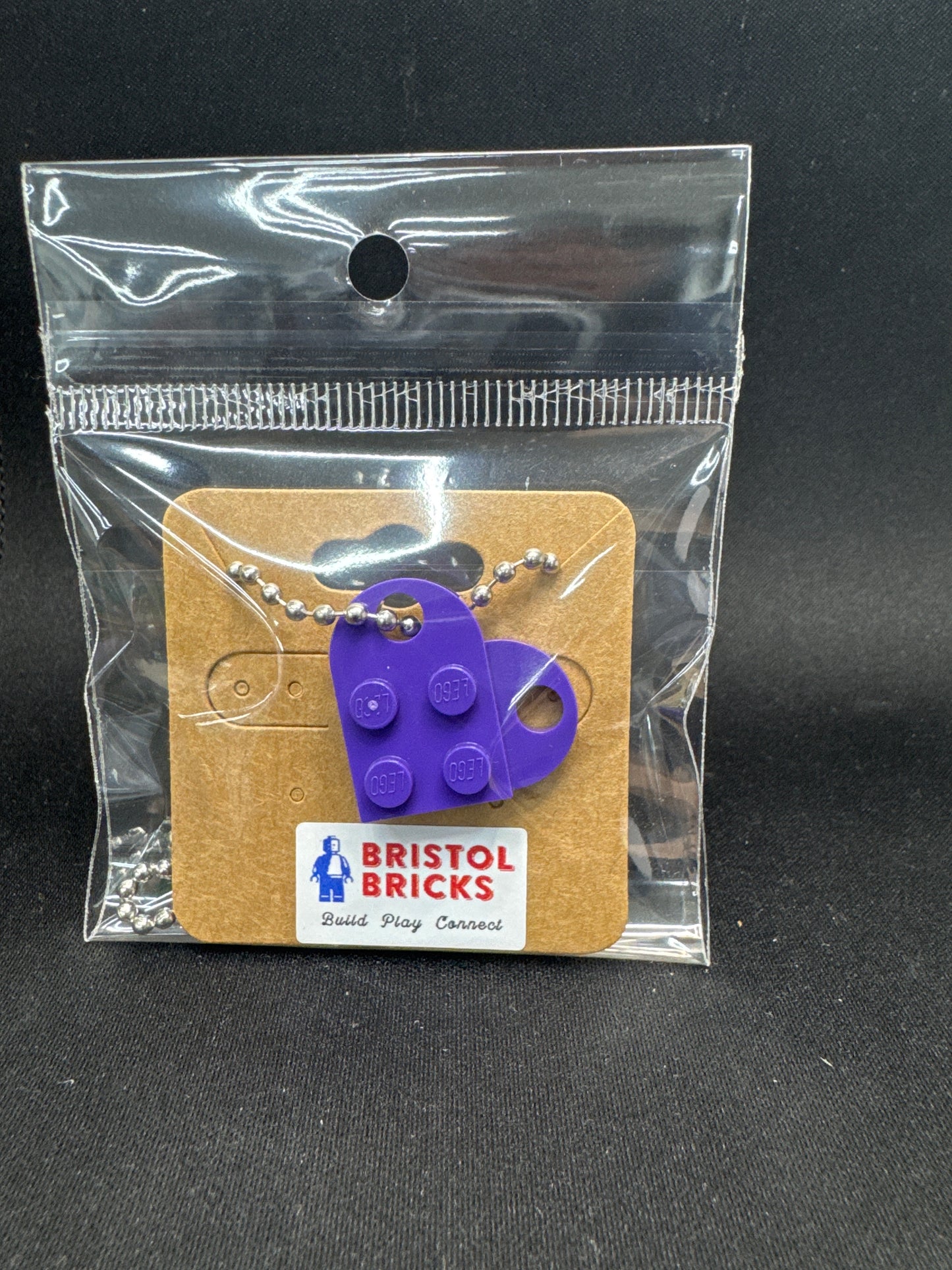 A031 - Lego Heart Necklace