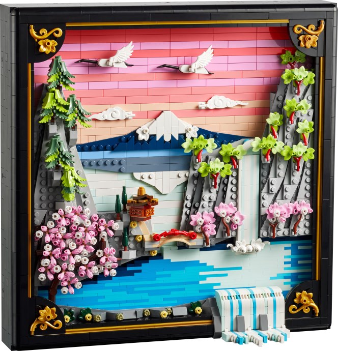 U31218 - Japanese Cherry Blossom Landscape (Pre-Built)