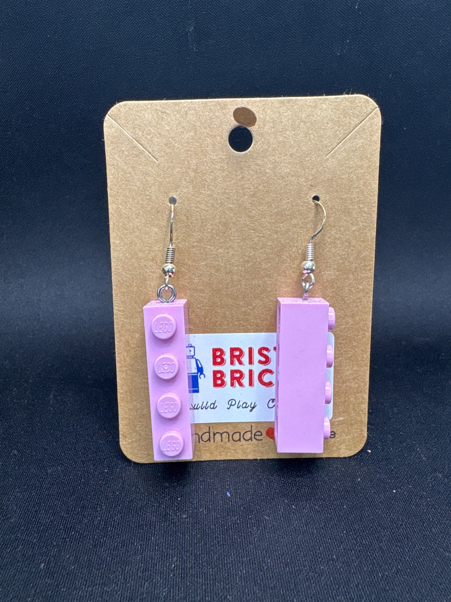 a105 - 1x4 Block Earrings