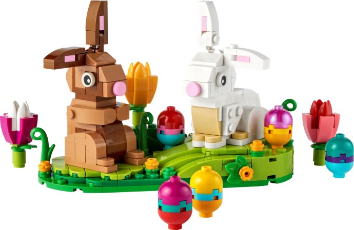 40523 - Easter Rabbits Display (Retired)