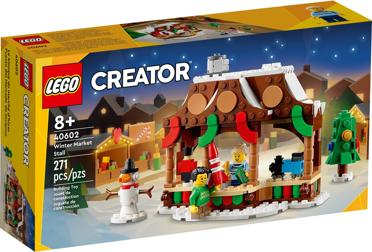 U40602 - Winter Market Stall (Pre-Built)