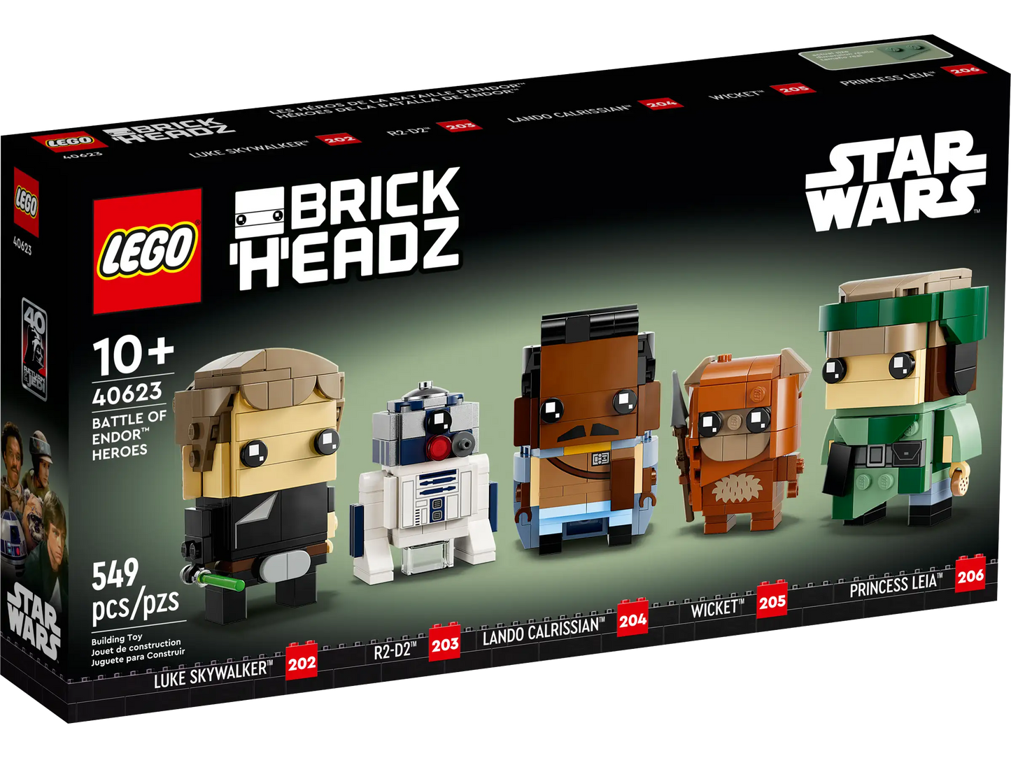 40623 - Brickheadz: Battle of Endor Heroes (Retired)