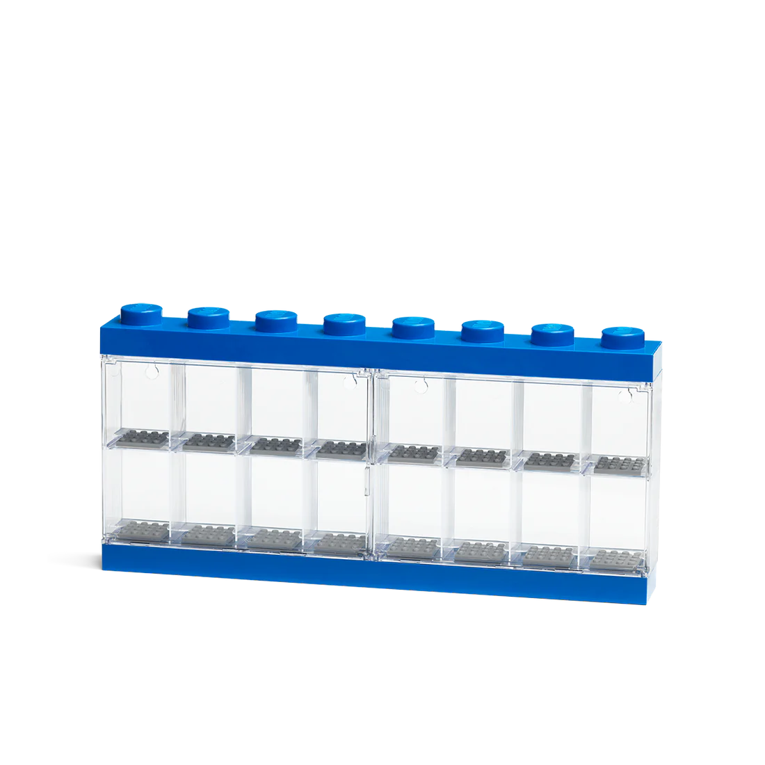 LEGO Minifigure Display Case, Blue (16)