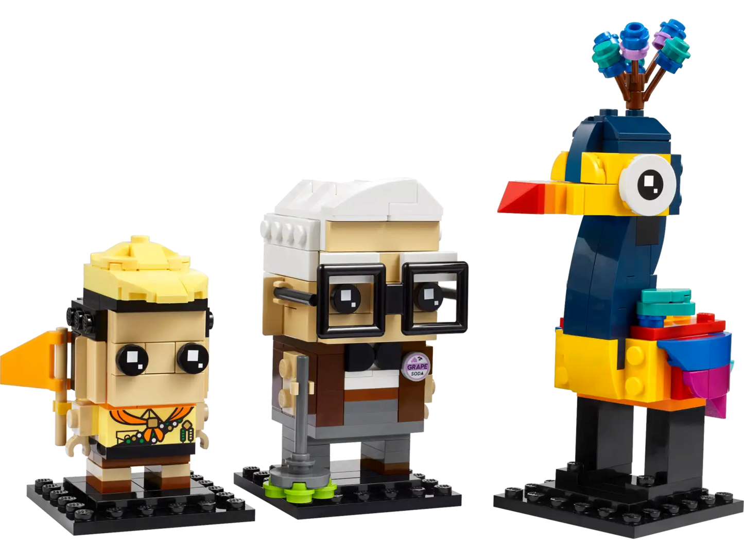40752 - Brick Headz: Carl, Russell, & Kevin - ND