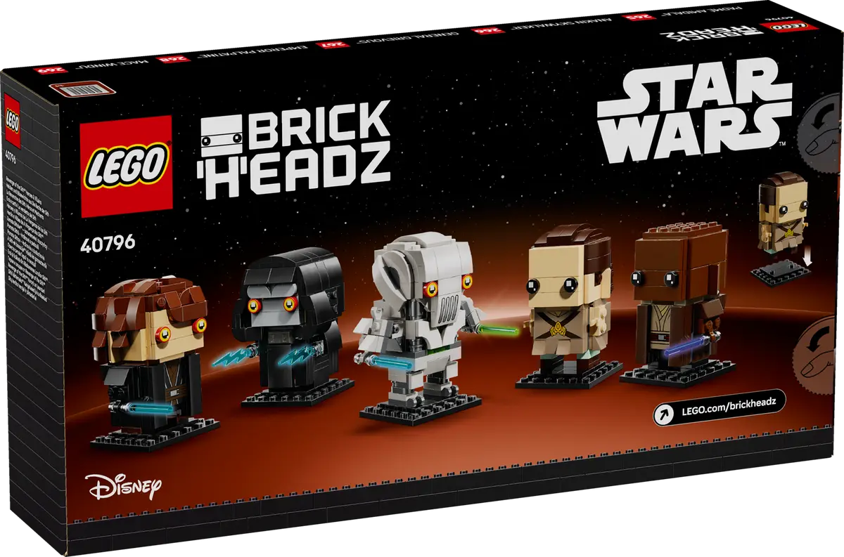 40796 - BrickHeadz: Revenge of the Sith Heroes & Villains - ND