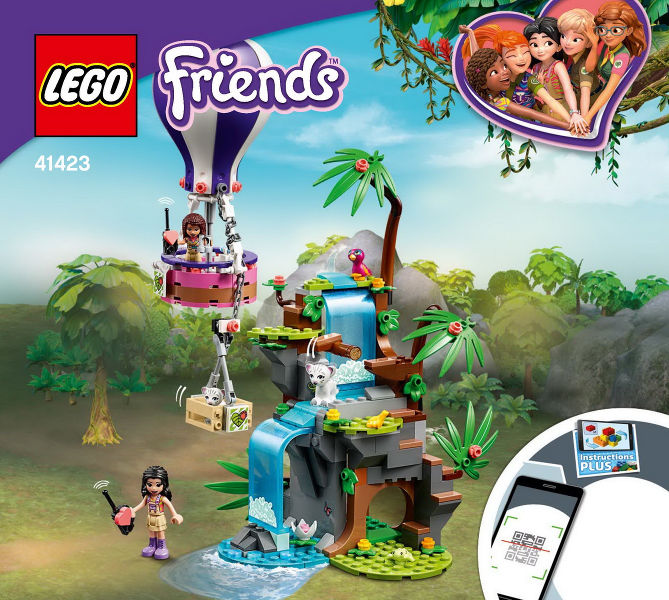 U41423 - Tiger Hot Air Balloon Jungle Rescue