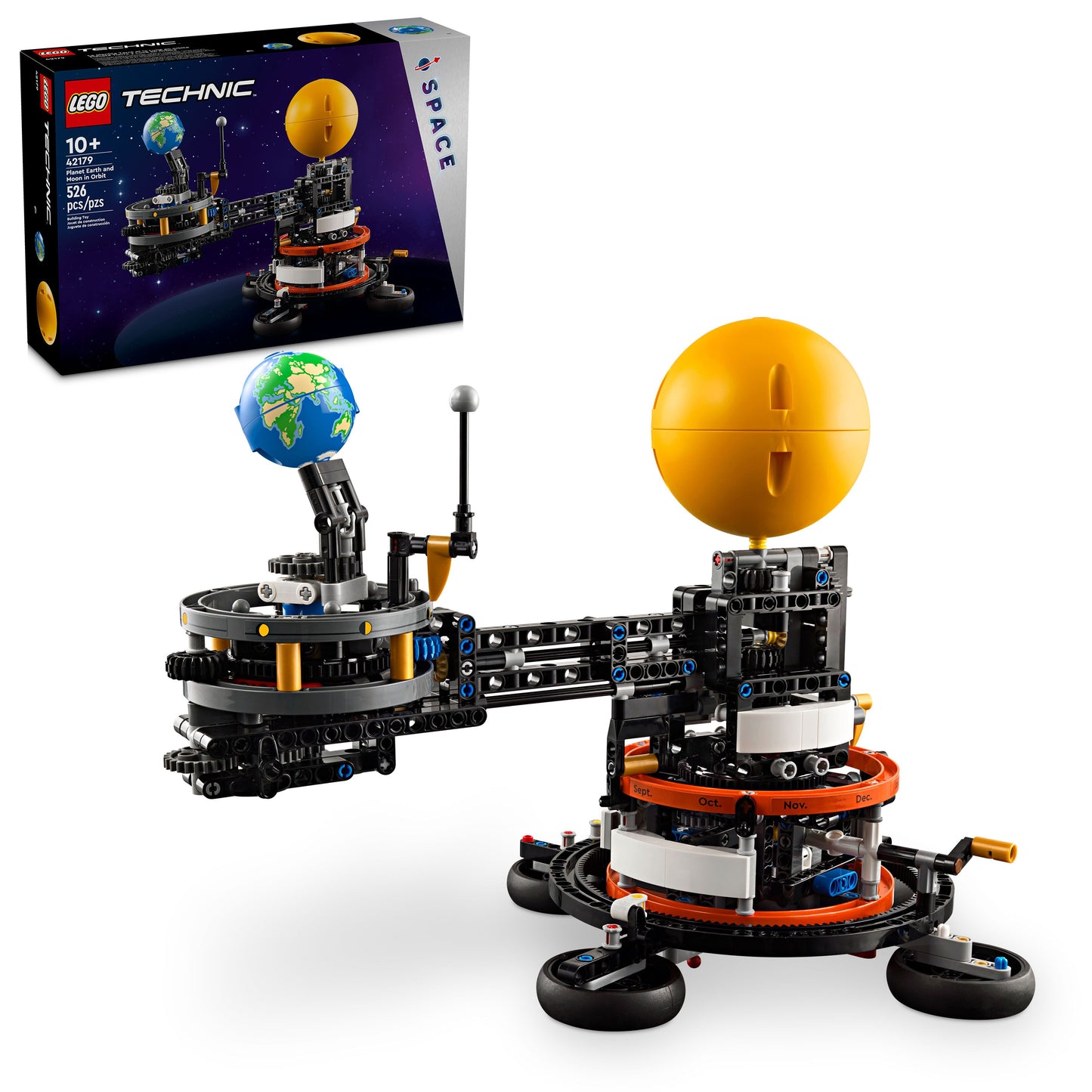 42179 - Planet Earth and Moon in Orbit
