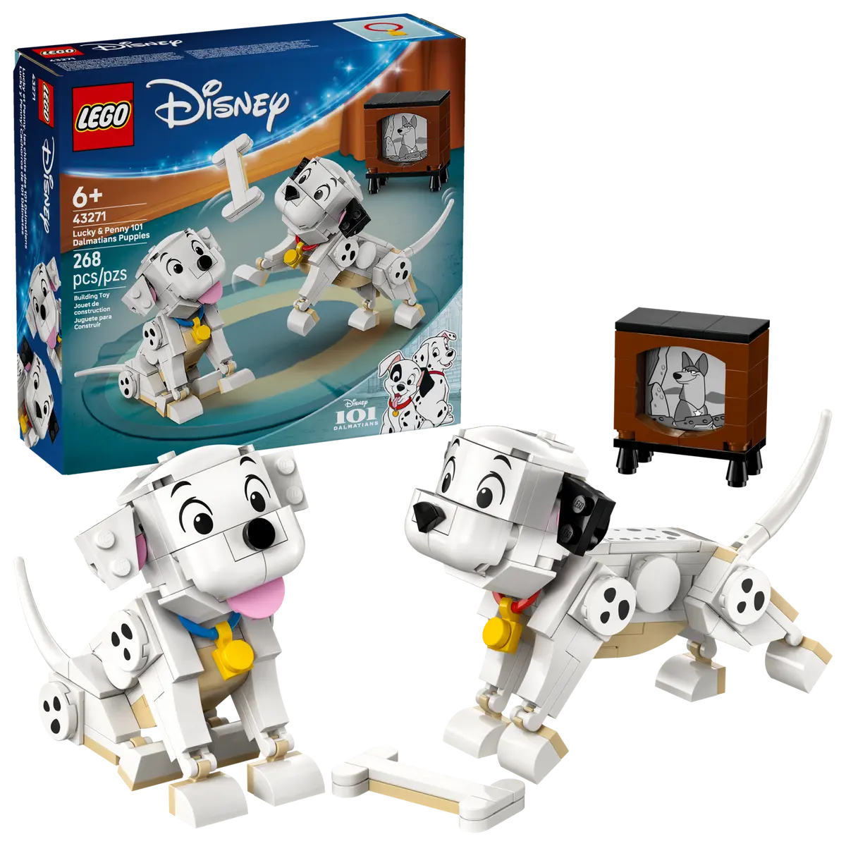 43271 - Lucky & Penny 101 Dalmatians Puppies - ND