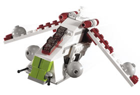 U4490 - Republic Gunship: Mini Building Set (Pre-Built)