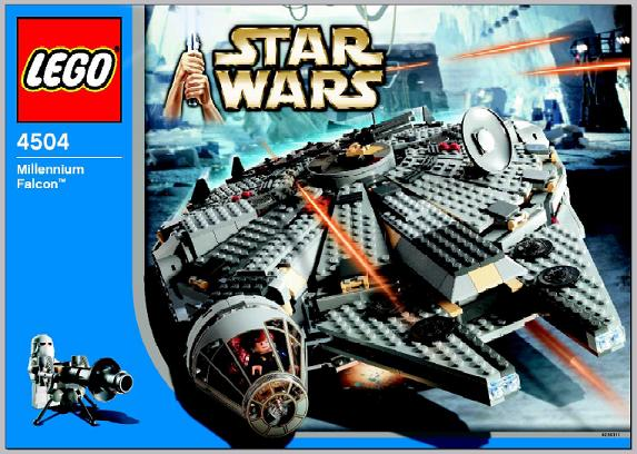 U4504 - Millennium Falcon (Redesign), Blue box