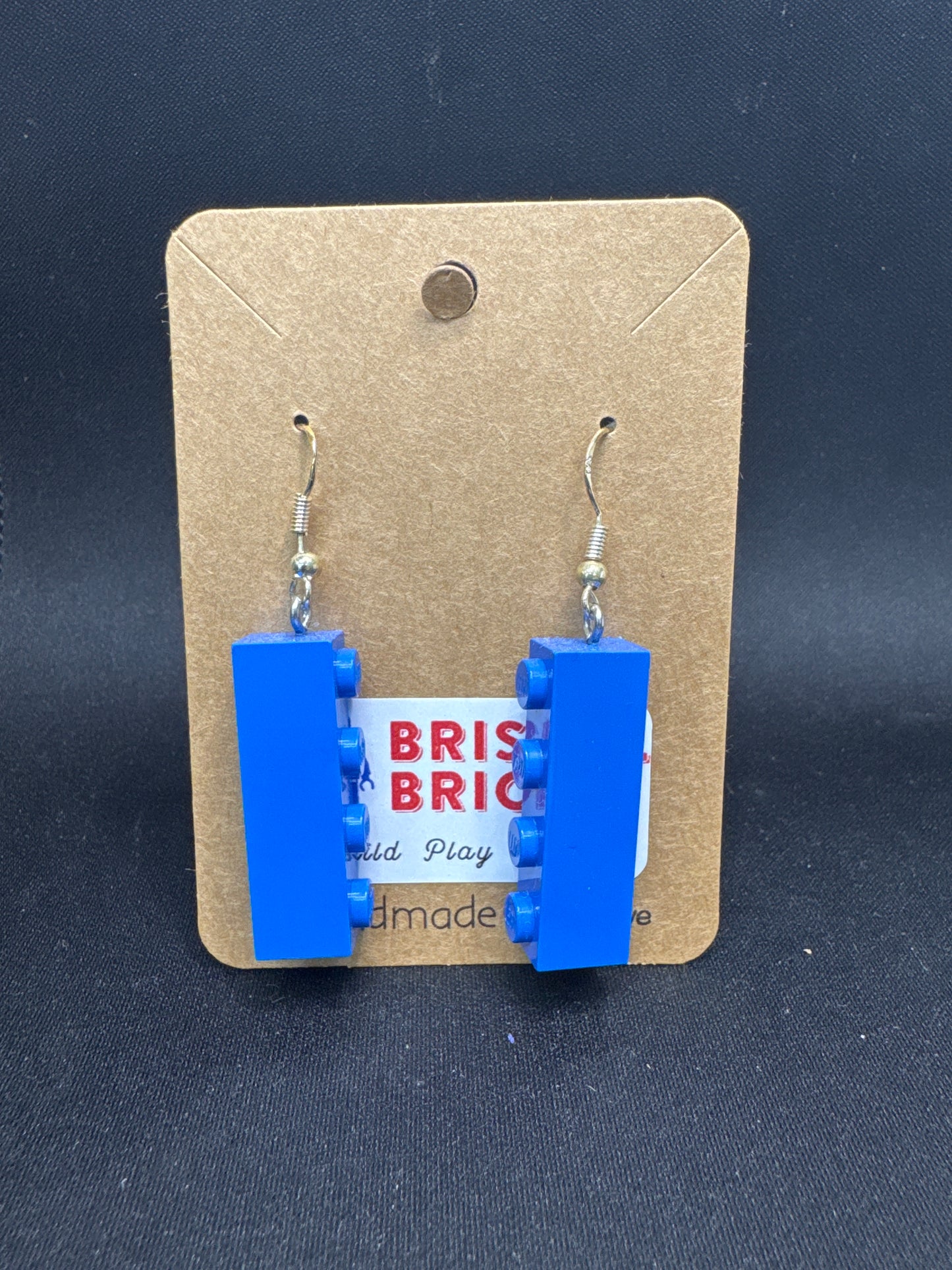 a105 - 1x4 Block Earrings