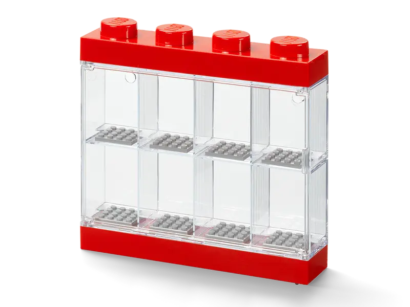 40650001 - Lego Minifigure Display 8, Bright Red
