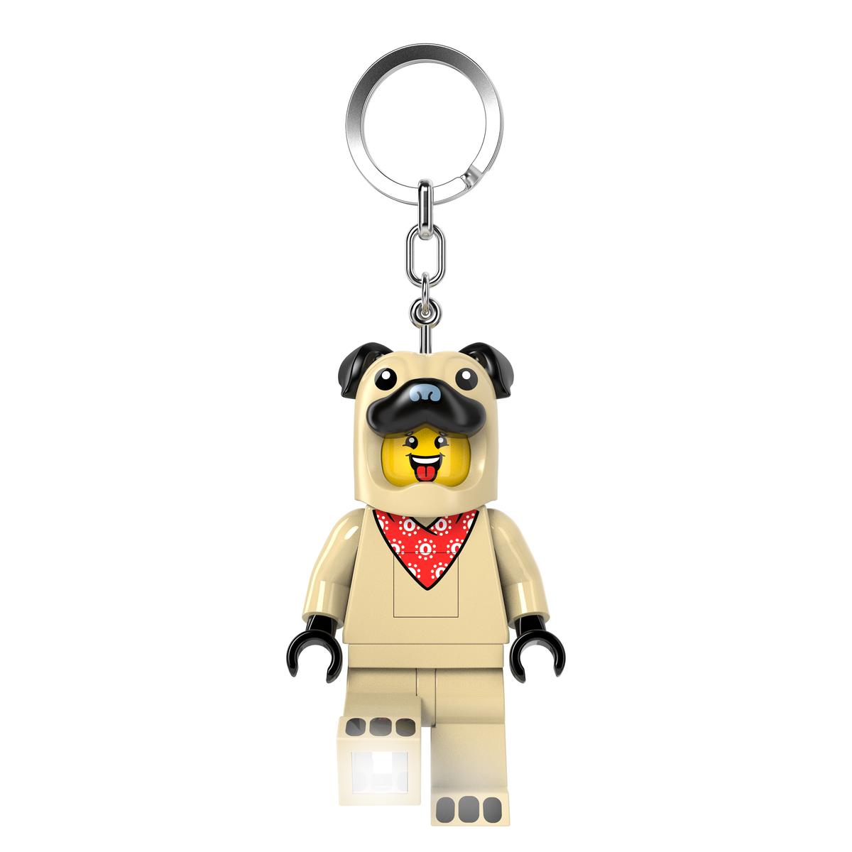 5009151 - Pug Costume Guy Keychain Light