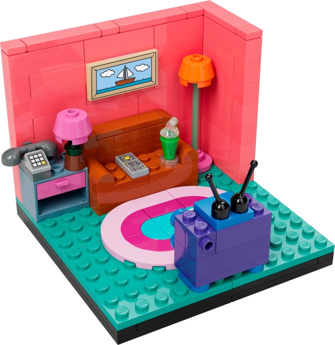 U5009325 - The Simpsons Living Room (Pre-Built)
