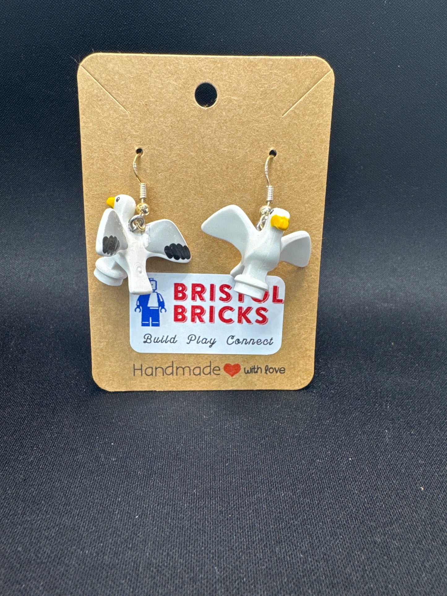 A151 - Seagull Earrings