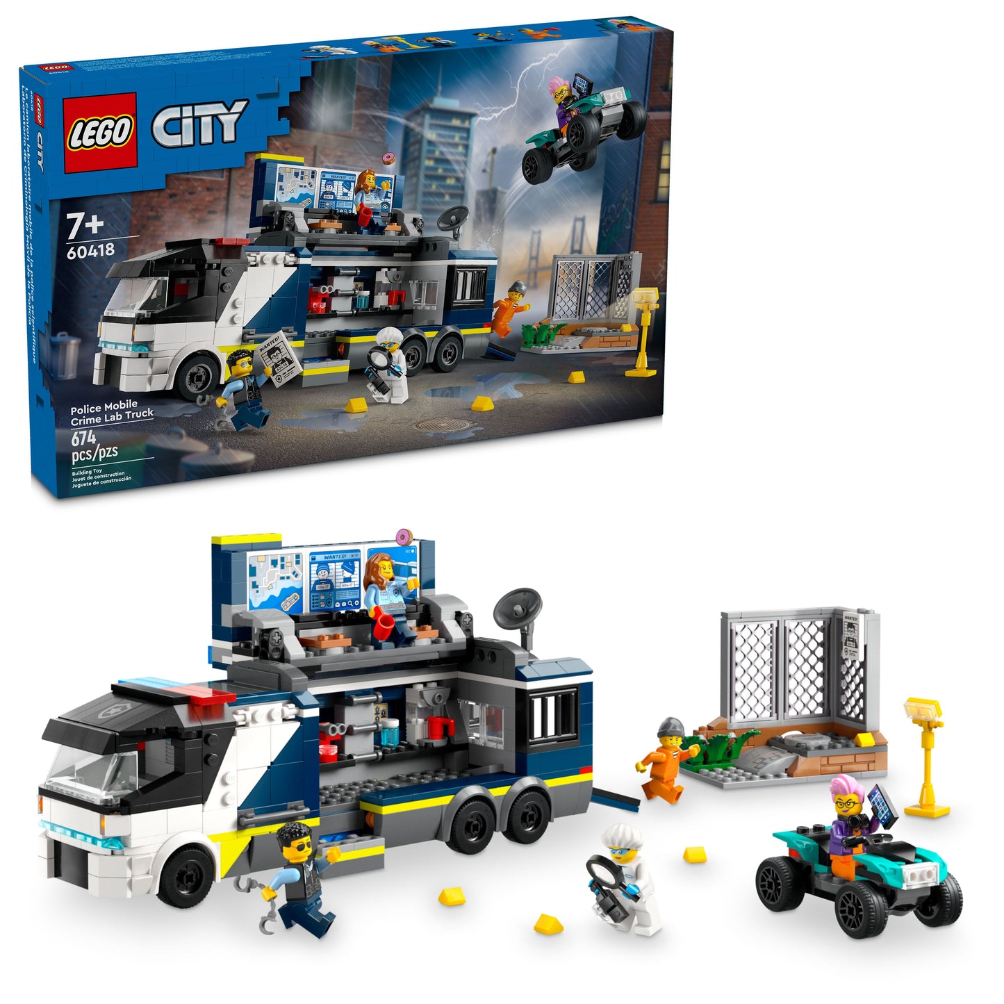 60418 - Police Mobile Crime Lab Truck