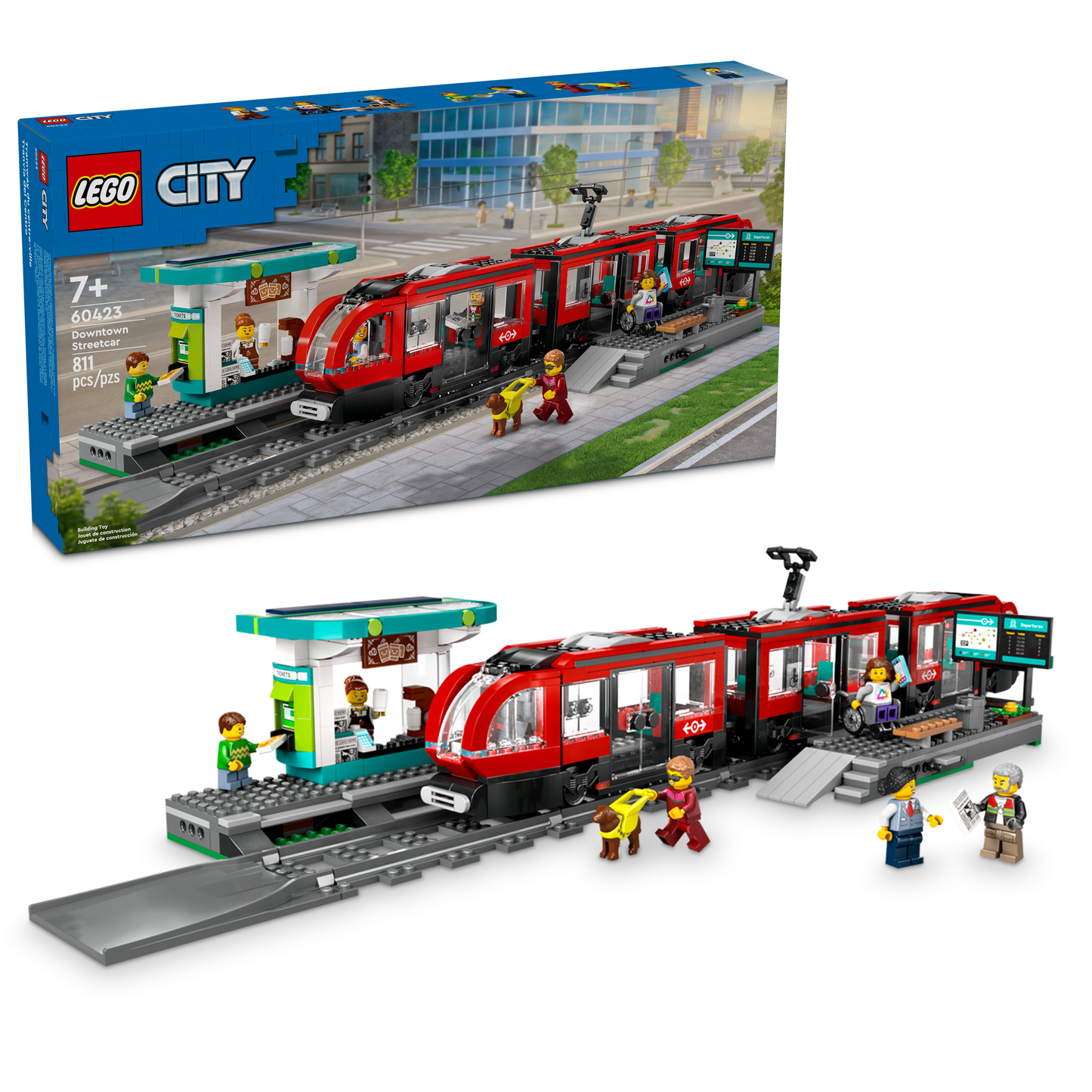 60423 - Downtown Streetcar and Station - ND
