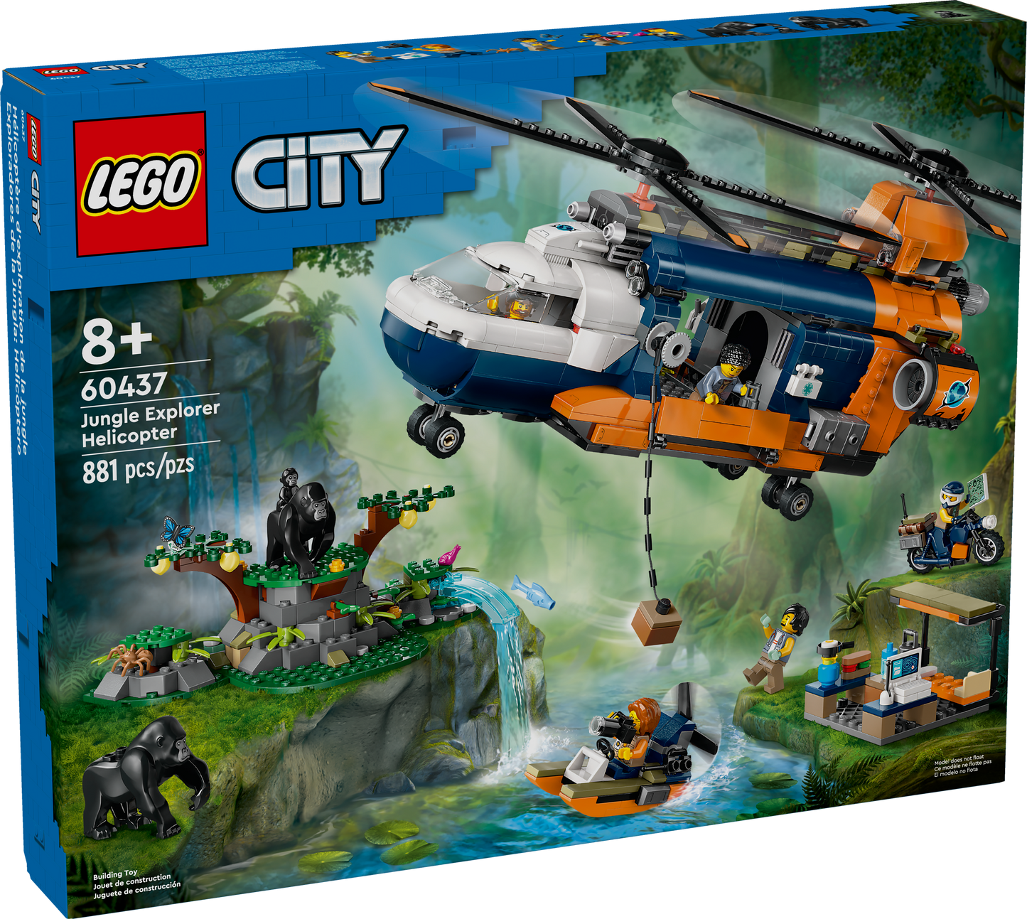 60437 - Jungle Explorer Helicopter at Base Camp - ND