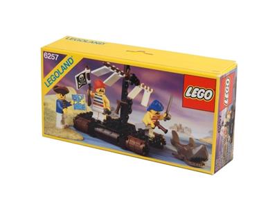 6257 - Castaway's Raft (Pre-Built)