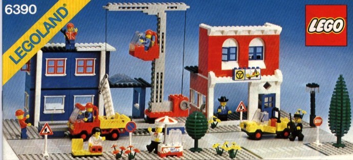 U6390 - 1980 Vintage Legoland - Main Street