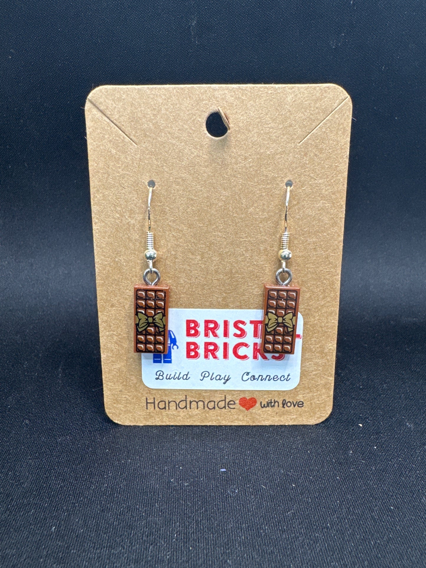 A157 - Chocolate Bar Earrings
