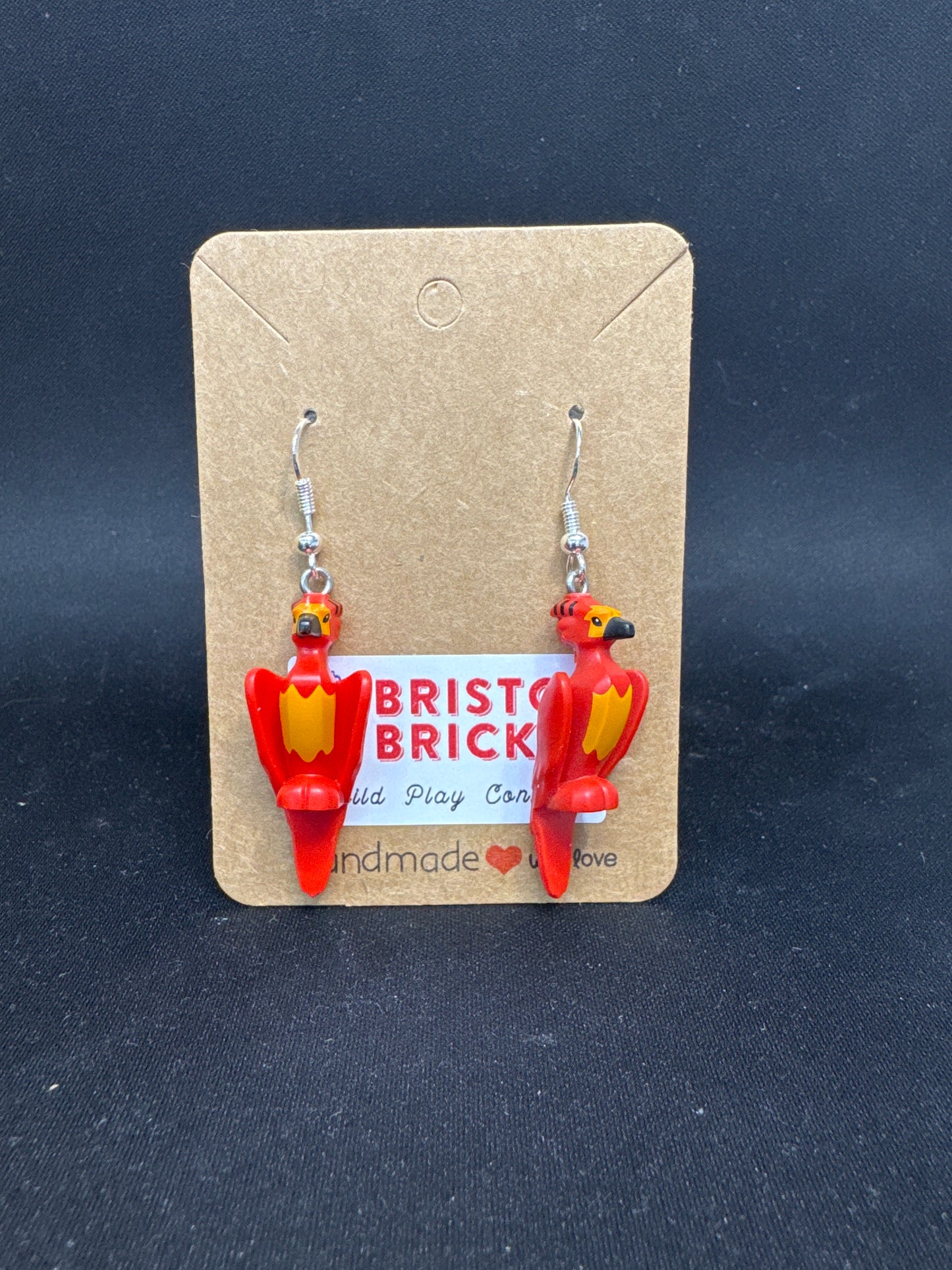 A202 - Fawkes Phoenix Earrings