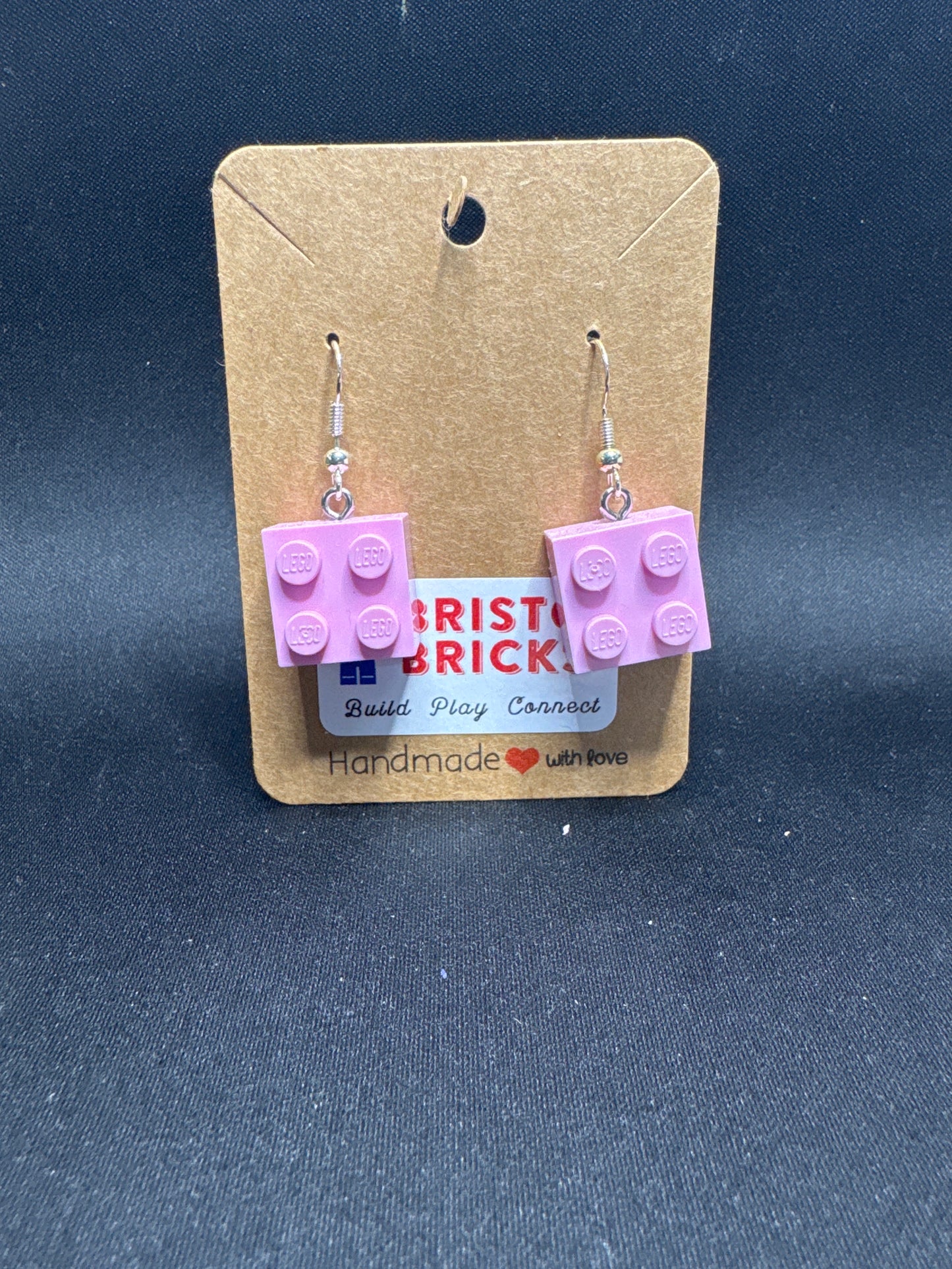 A069 - 2x2 Brick Earrings