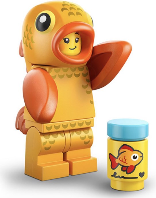 col463 - Goldfish Costume Fan, Series 28