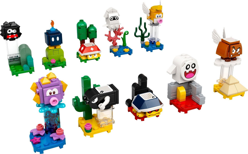 U71361-2 - Super Mario, Series 1 (Complete Series of 10 Complete Character Sets)