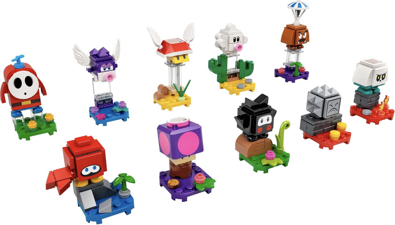 U71386-2 - Super Mario, Series 2 (Complete Series of 10 Complete Character Sets)