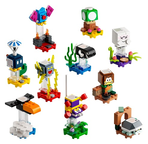 U71394-2 - Super Mario, Series 3 (Complete Series of 10 Complete Character Sets)