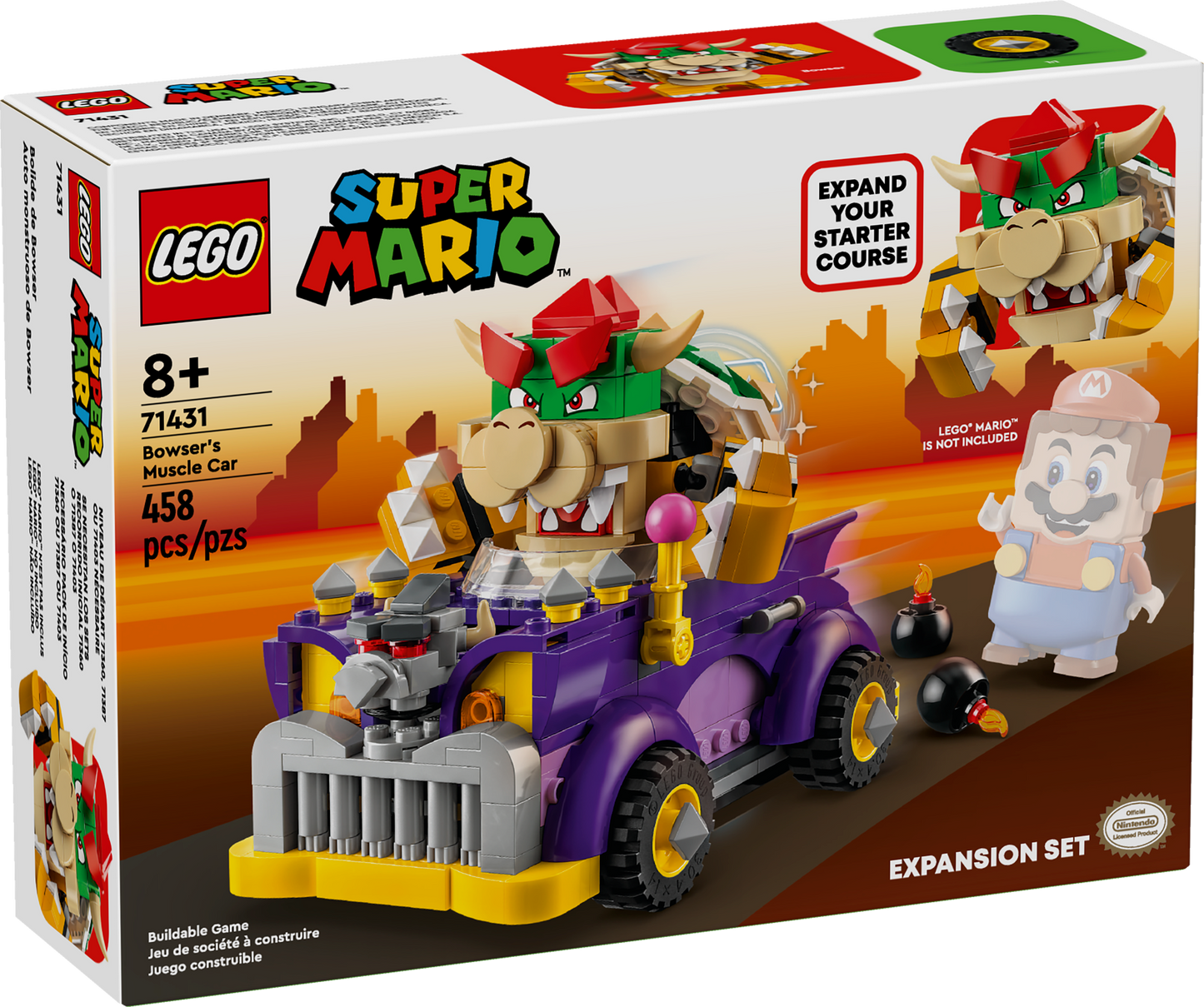 71431 - Bowser's Muscle Car Expansion Set