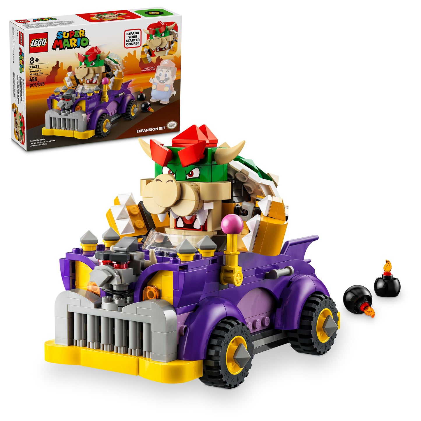 71431 - Bowser's Muscle Car Expansion Set