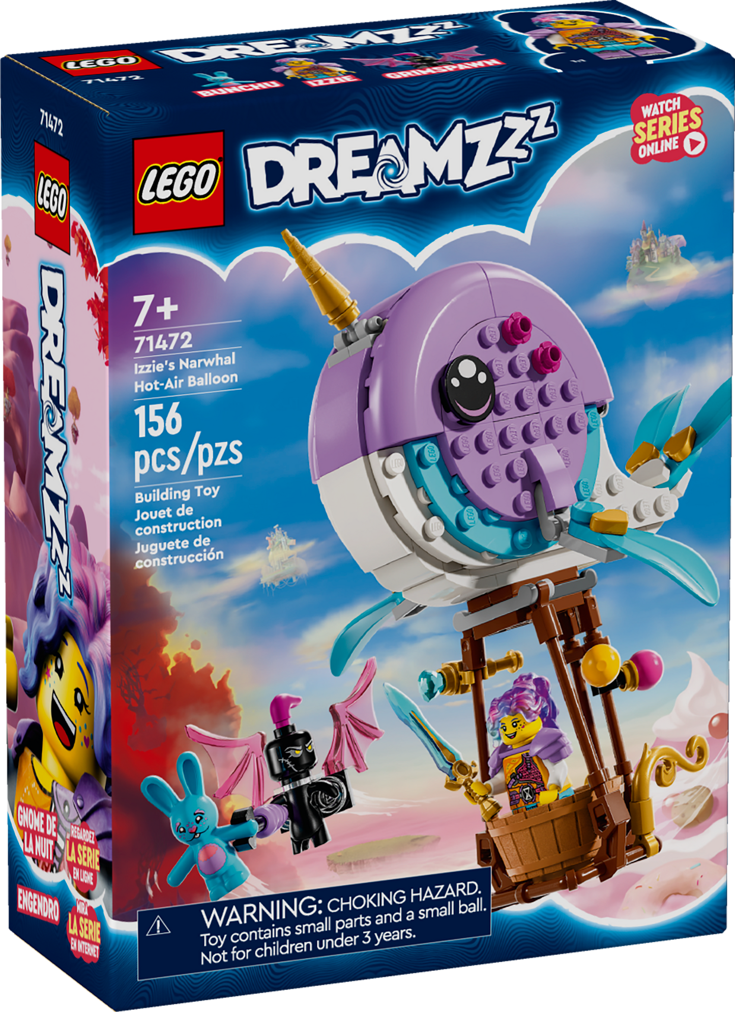71472 - Izzie's Narwhal Hot-Air Balloon