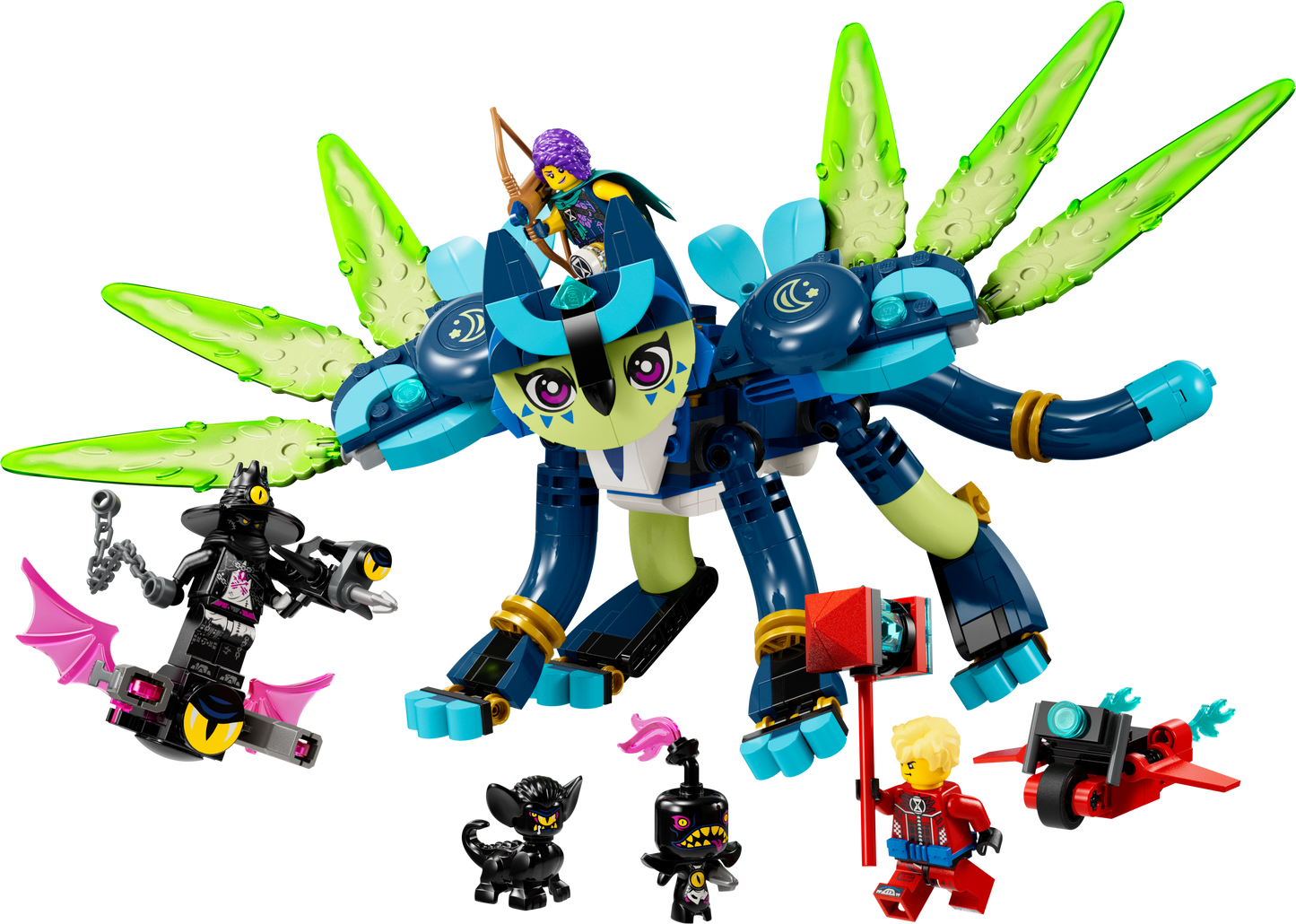 71476 - Zoey and Zian the Cat-Owl