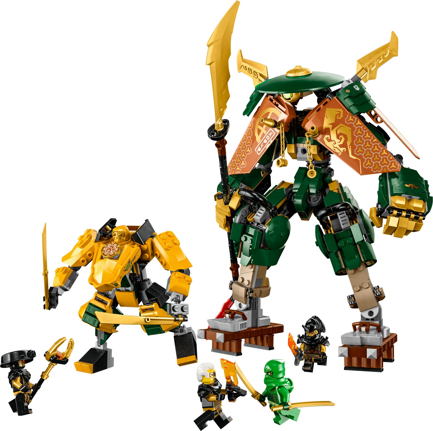 71794 - Lloyd and Arin's Ninja Team Mechs