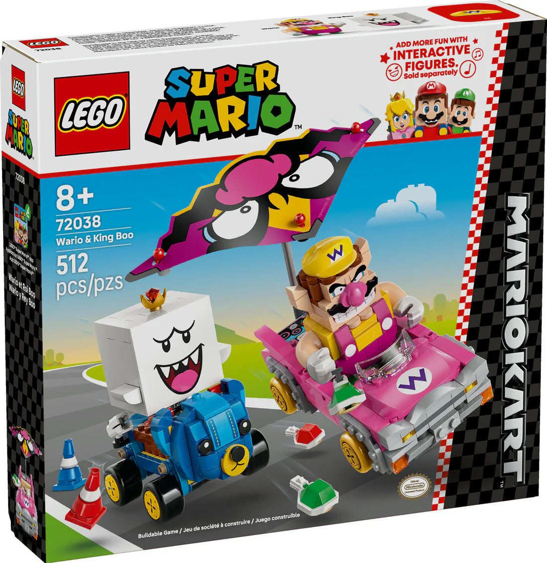 72038 - Mario Kart – Wario & King Boo - ND