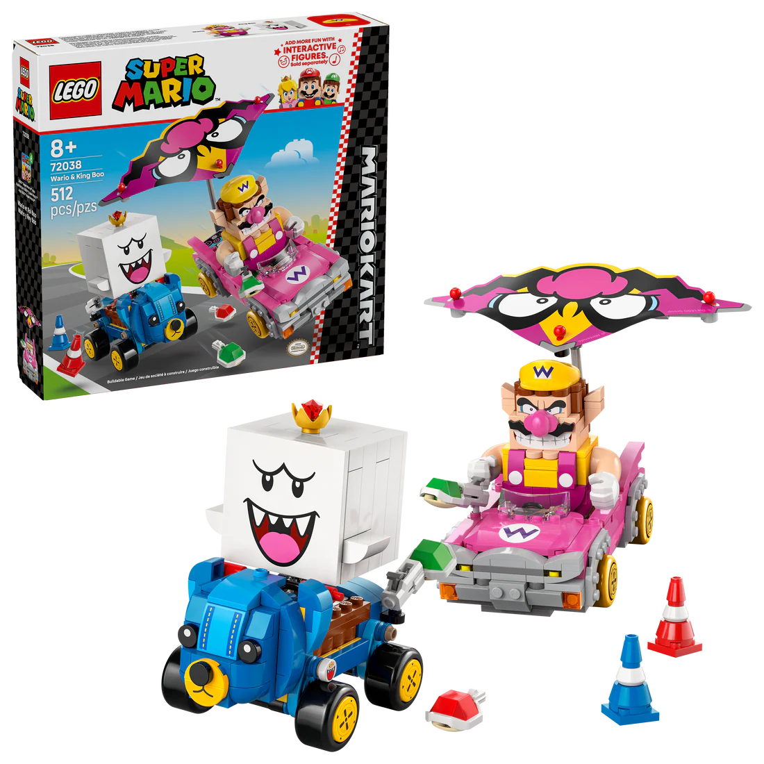 72038 - Mario Kart – Wario & King Boo - ND