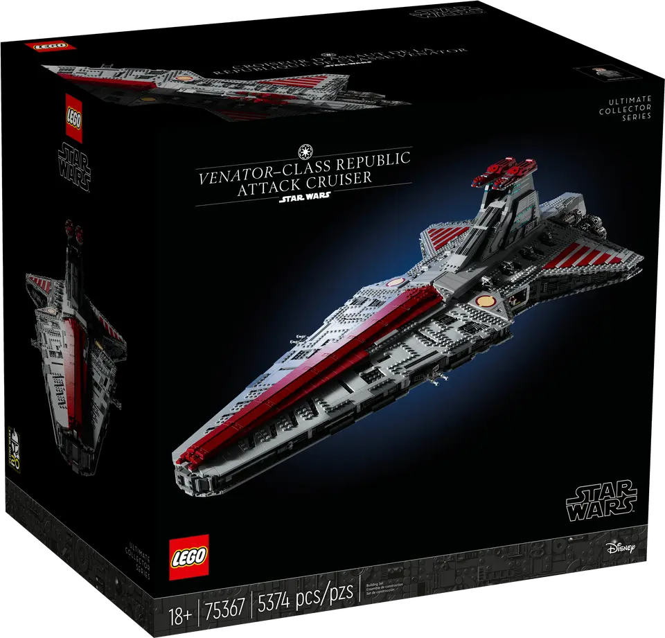 75367 - Venator-class Republic Attack Cruiser