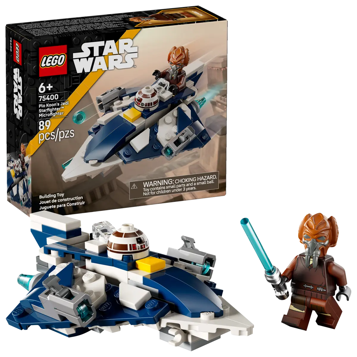 75400 - Plo Koon's Jedi Starfighter Microfighter - ND